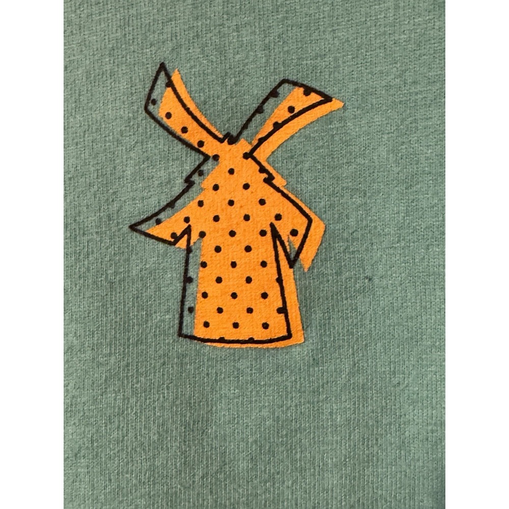 Dutch Bros Women's Large Long Sleeve Tee Shirt In Teal